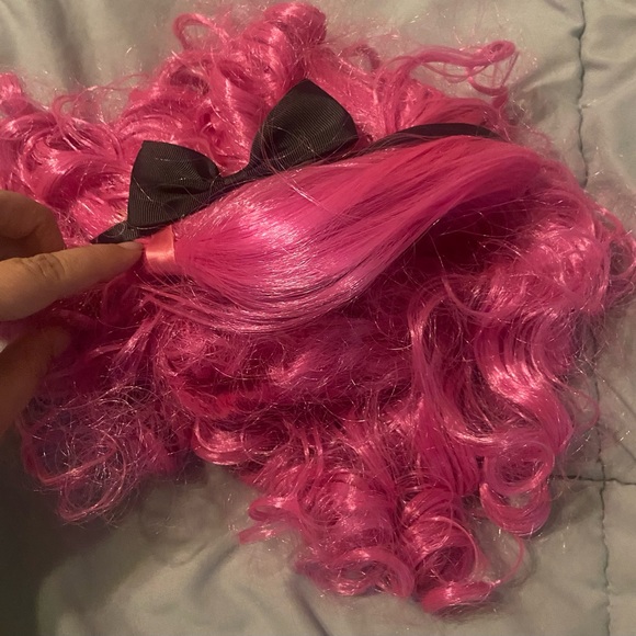 Lalalopsy pink sugar cookie wig cosplay costume comic-con hello kitty wear - Picture 4 of 5
